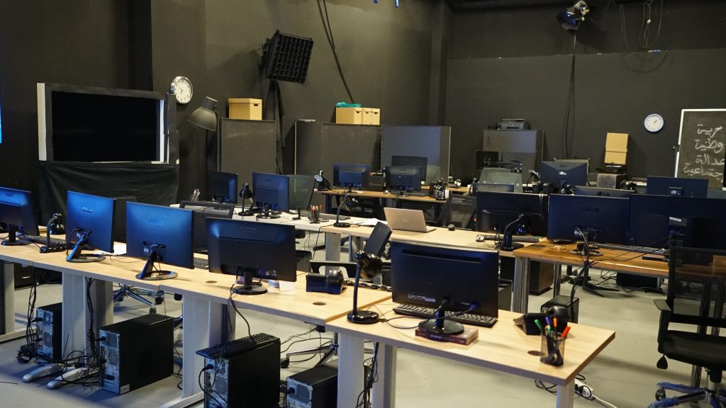 Studio-C in Media City Facility Transforms into High-Tech Hub for AJ-TV Channel documentary production