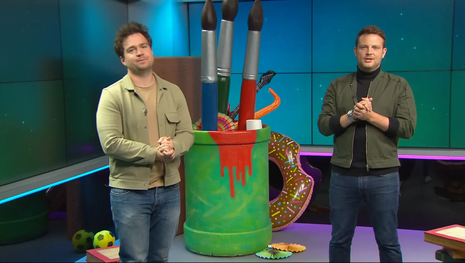 Hosting Funny Hands Productions Inside Vision Studios